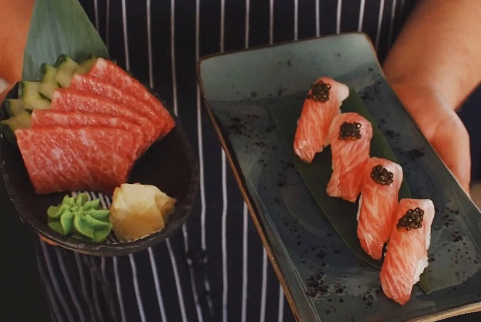 Sashimi and nigiri – Fuji Cascais
